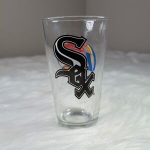 Chicago White Sox Miller Lite Pint  Beer Glass 16oz